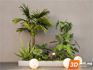 Mini Garden Skp Files 